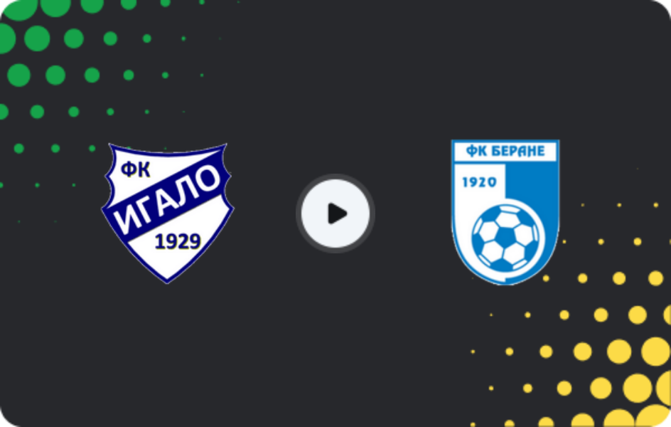 Where to watch Igalo — Berane, Second League, 01.04.2026