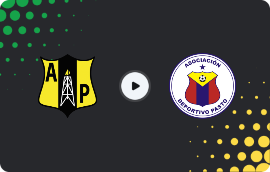 Where to watch Alianza Petrolera — Deportivo Pasto, Primera A, 01.04.2026