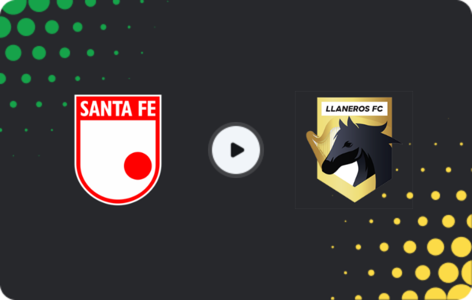Where to watch Santa Fe — Llaneros, Primera A, 02.04.2026