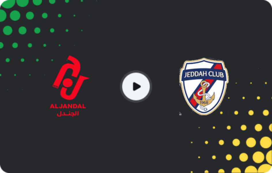Where to watch Al Jandal — Jeddah Club, Division 1, 02.04.2026