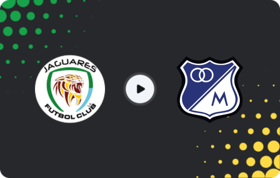 Where to watch Jaguares — Millonarios, Primera A, 03.04.2026