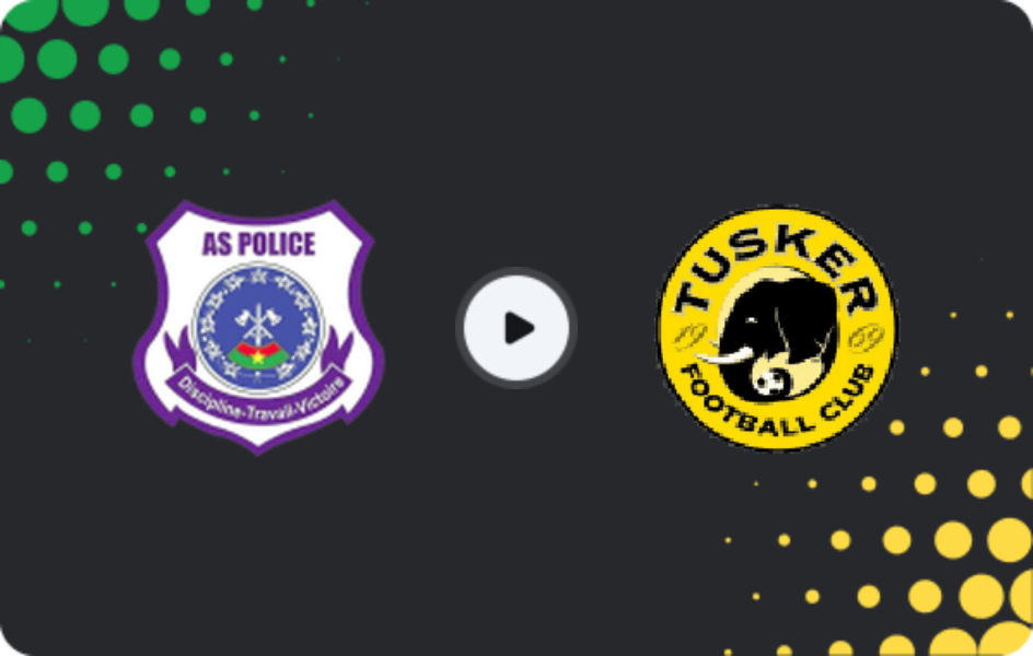 Where to watch Police — Tusker, Premier League, 03.04.2026
