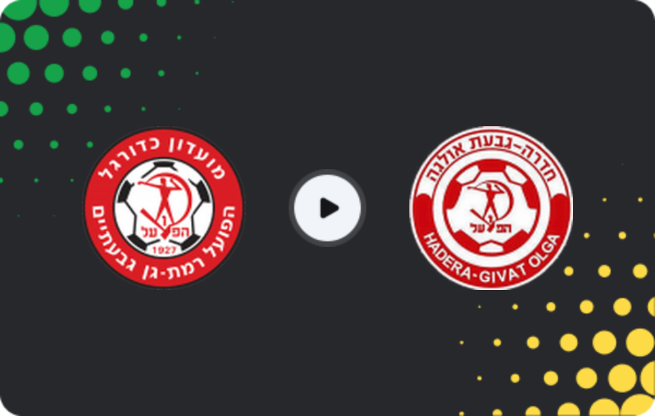 Where to watch Hapoel Ramat Gan — Hapoel Hadera, Liga Leumit, 03.04.2026