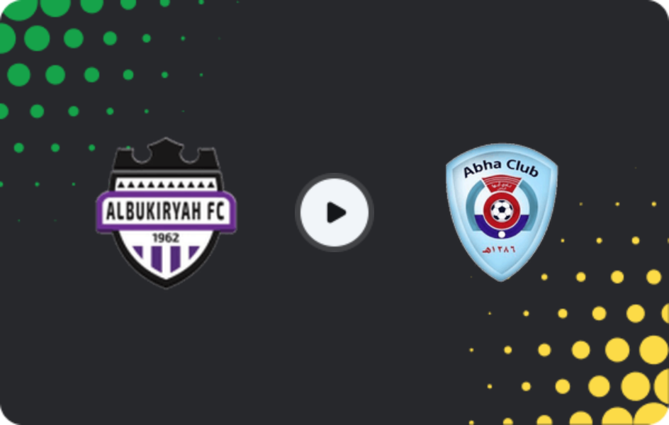 Where to watch Al Bukayriyah — Abha, Division 1, 03.04.2026