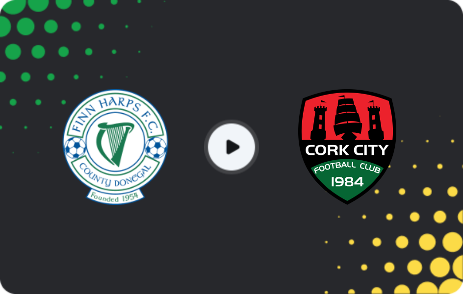 Where to watch Finn Harps — Cork City, First Division, 03.04.2026
