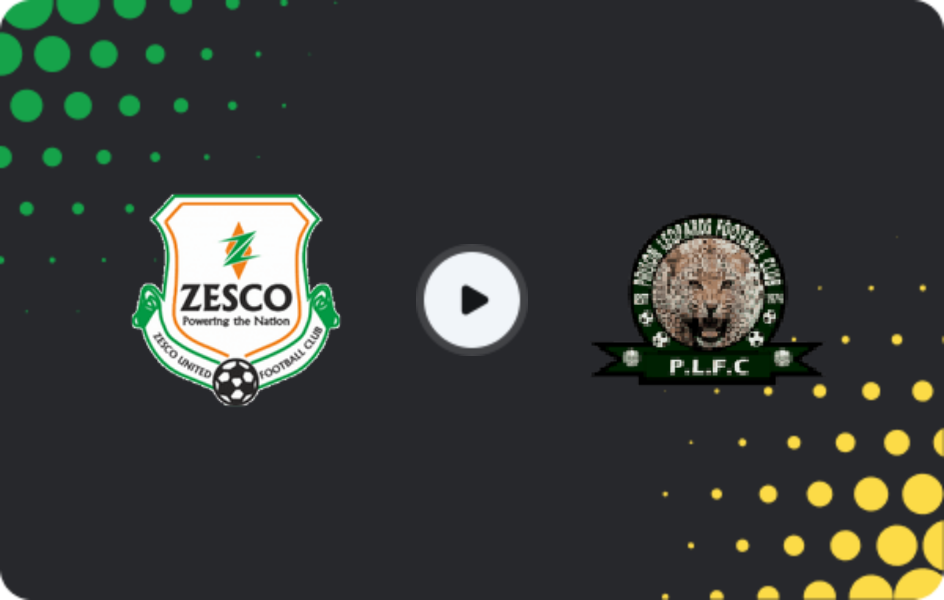 Where to watch ZESCO United — Prison Leopards, Super League, 04.04.2026