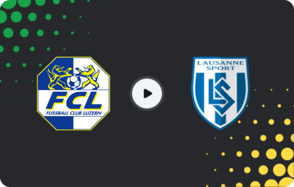 Where to watch Luzern II — Lausanne Sport II, 1. Liga Promotion, 04.04.2026