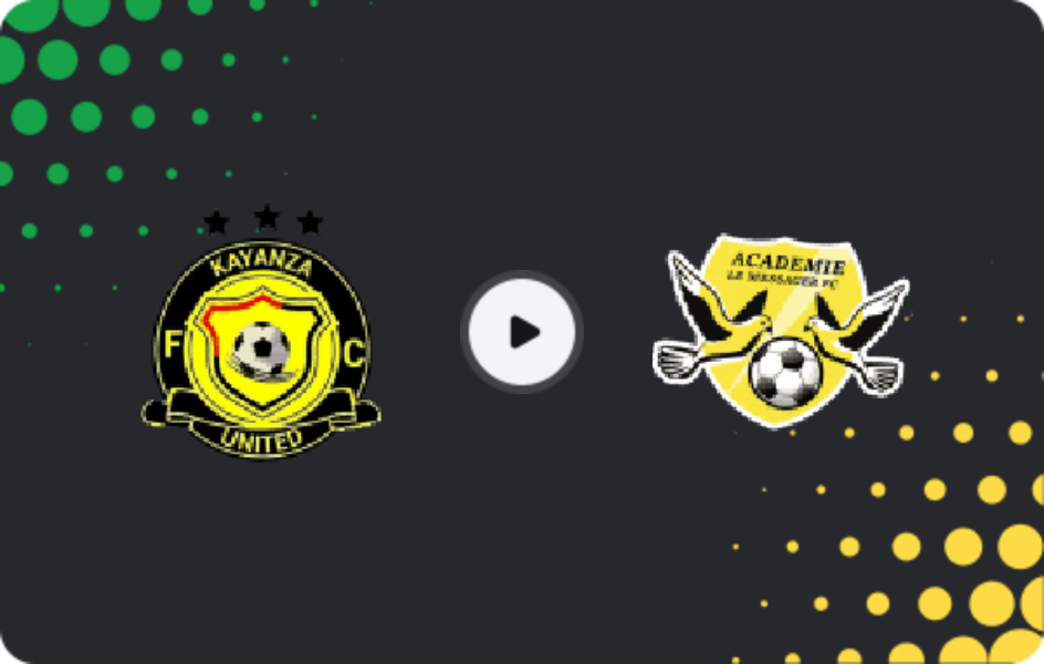 Where to watch Kayanza United — Flambeau du Centre, Ligue A, 04.04.2026
