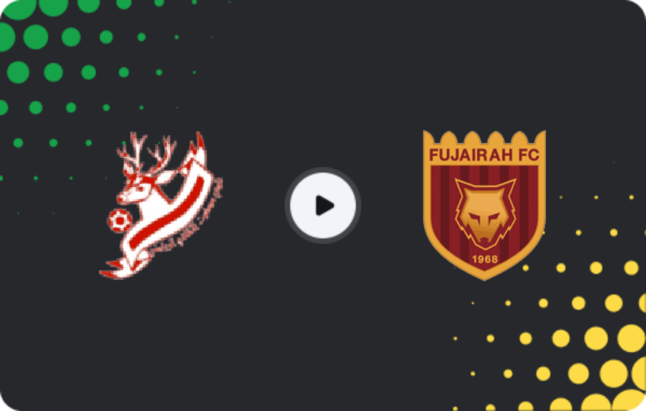 Where to watch Masfut — Al Fujairah SC, First Division, 04.04.2026