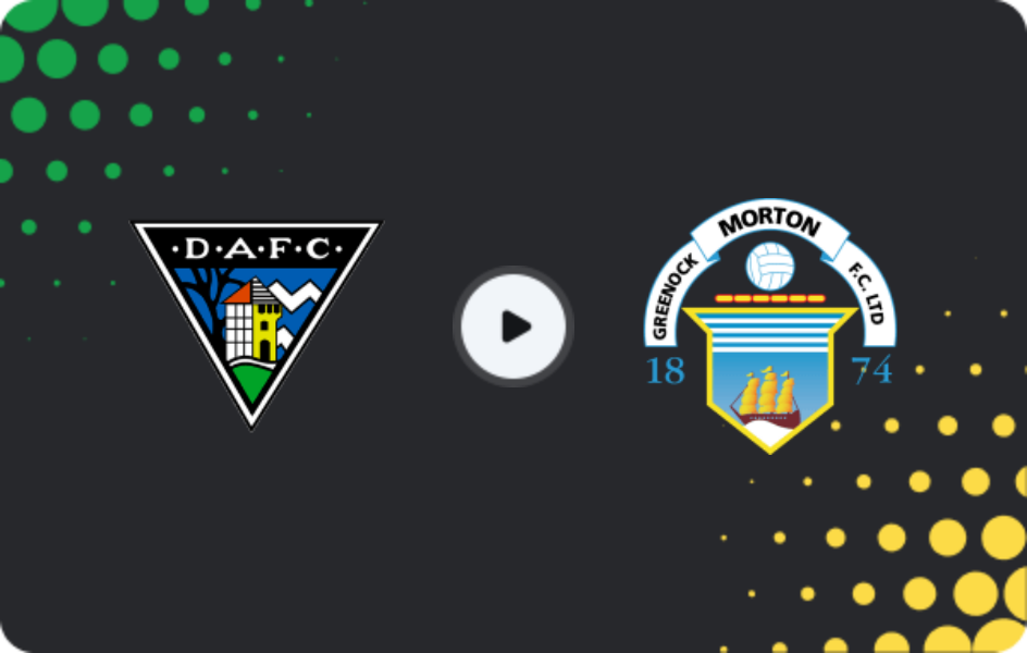 Where to watch Dunfermline — Morton, Championship, 04.04.2026