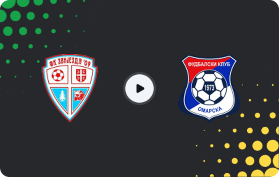 Where to watch Zvijezda 09 — Omarska, 1st League - RS, 04.04.2026