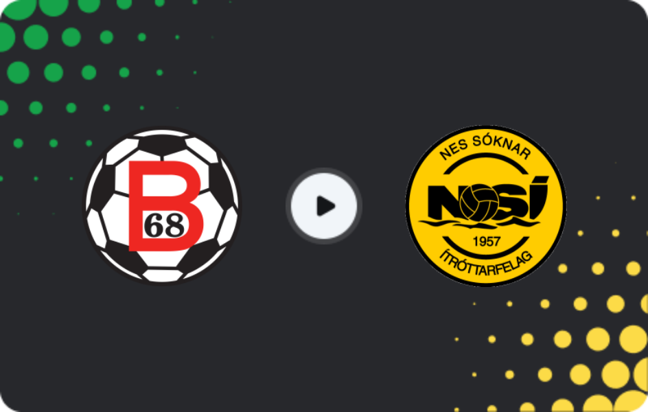 Where to watch B68 Toftir — NSI Runavik, Meistaradeildin, 04.04.2026