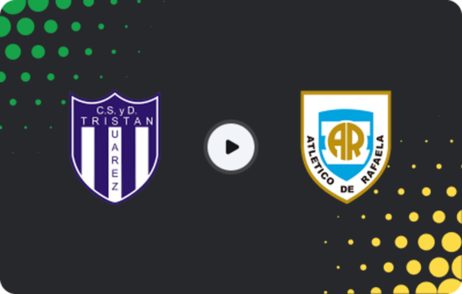 Where to watch Tristan Suarez — Atletico DE Rafaela, Primera Nacional, 11.04.2026