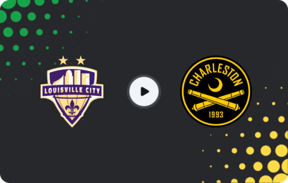 Where to watch Louisville City — Charleston Battery, USL Championship, 04.04.2026
