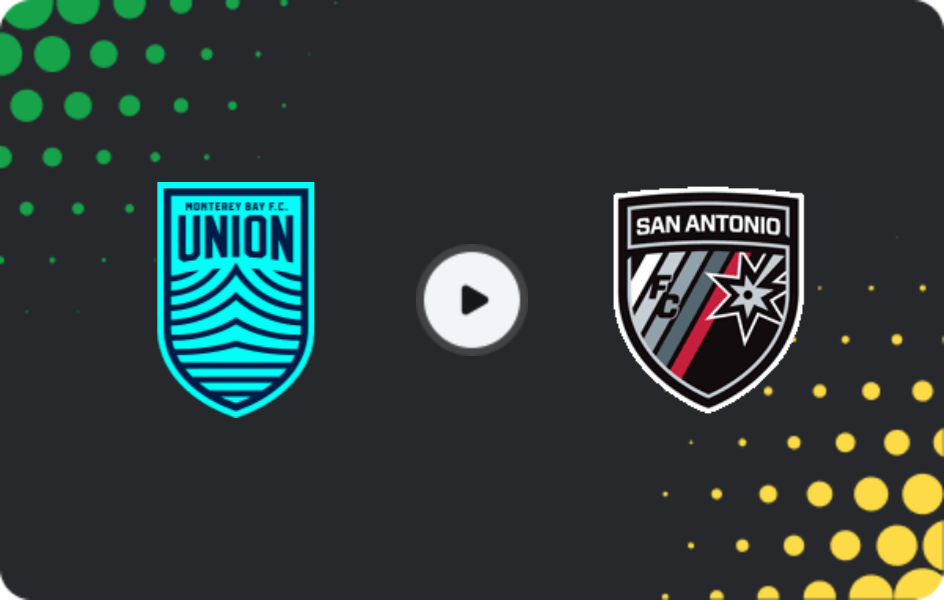 Where to watch Monterey Bay — San Antonio, USL Championship, 04.04.2026
