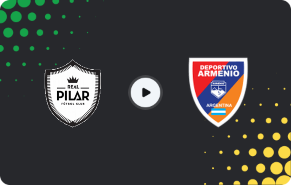 Where to watch Real Pilar — Deportivo Armenio, Primera B Metropolitana, 11.04.2026