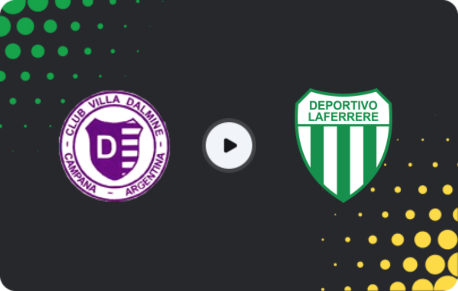 Where to watch Villa Dalmine — Deportivo Laferrere, Primera B Metropolitana, 11.04.2026