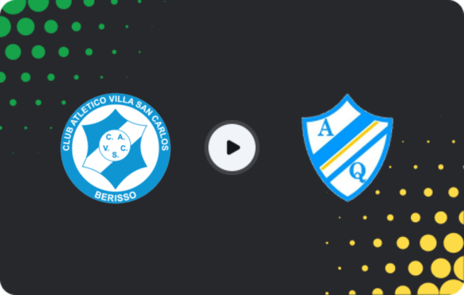 Where to watch Villa San Carlos — Argentino Quilmes, Primera B Metropolitana, 11.04.2026