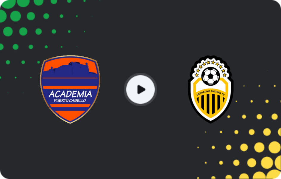 Where to watch Puerto Cabello — Deportivo Tachira, Primera División, 04.04.2026