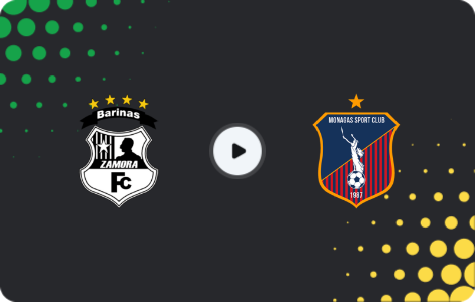 Where to watch Zamora FC — Monagas, Primera División, 04.04.2026