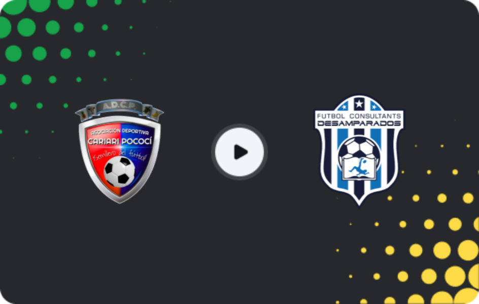 Where to watch Cariari Pococi — Futbol Consultants Moravia, Liga de Ascenso, 05.04.2026