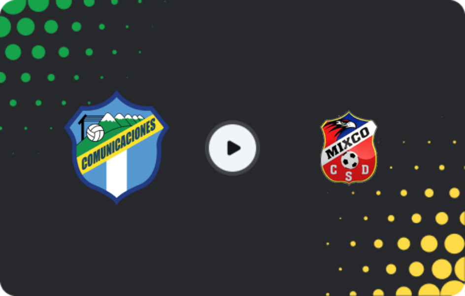 Where to watch Comunicaciones — Mixco, Liga Nacional, 05.04.2026
