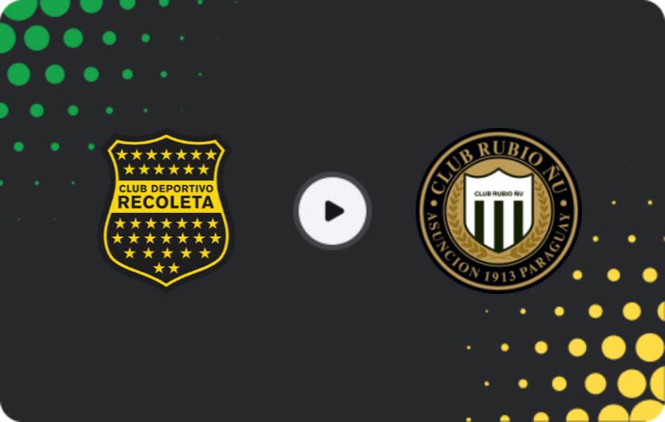 Where to watch Deportivo Recoleta — Rubio NU, Division Profesional - Apertura, 05.04.2026