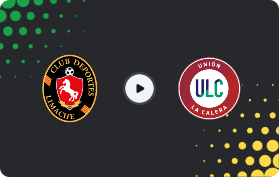 Where to watch Deportes Limache — Union La Calera, Primera División, 05.04.2026