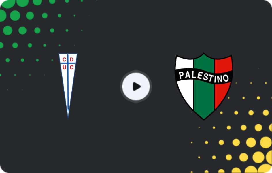 Where to watch Universidad Católica — Palestino, Primera División, 05.04.2026