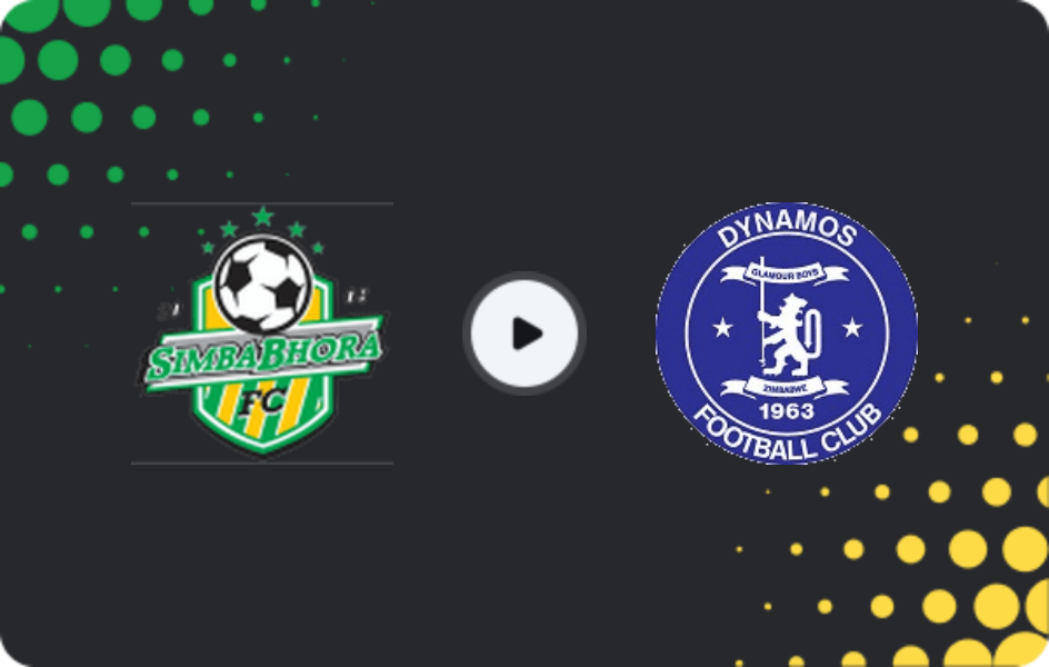 Where to watch Simba Bhora — Dynamos, Premier Soccer League, 06.04.2026