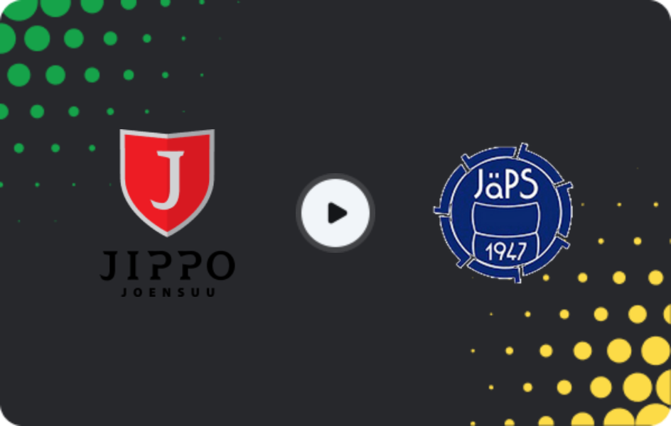 Where to watch JIPPO — JäPS, Ykkösliiga, 06.04.2026