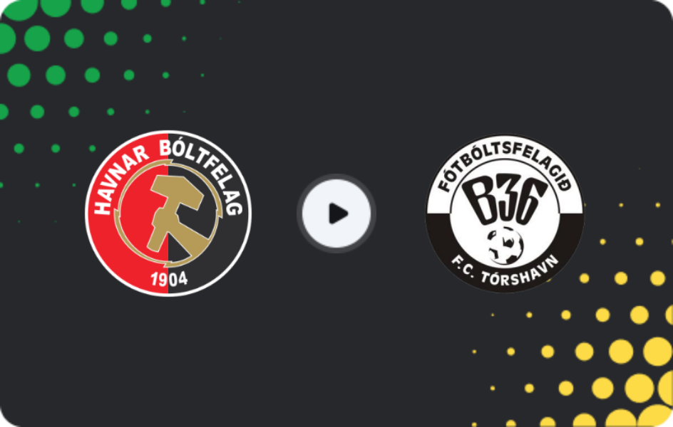 Where to watch HB Tórshavn — B36 Torshavn, Meistaradeildin, 06.04.2026