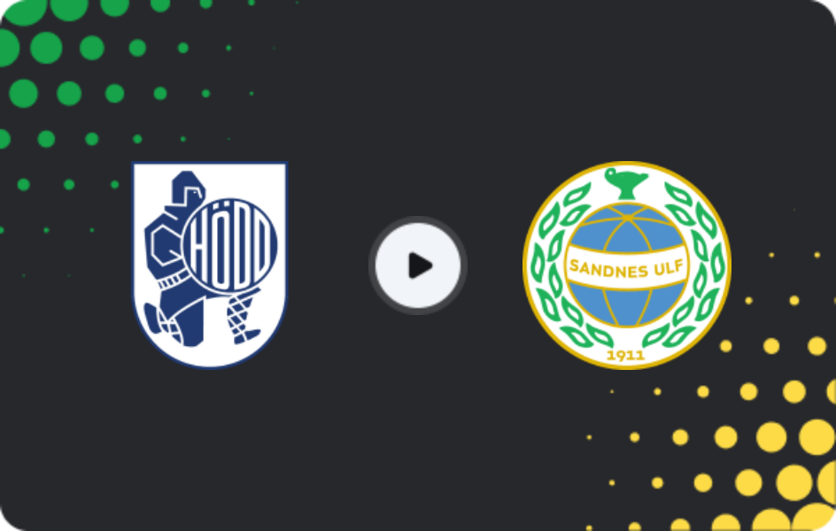 Where to watch hodd — Sandnes ULF, 1. Division, 07.04.2026