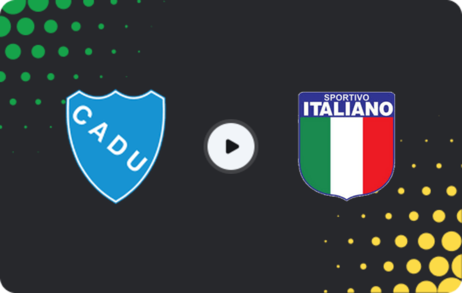 Where to watch Defensores Unidos — Sportivo Italiano, Primera B Metropolitana, 14.04.2026