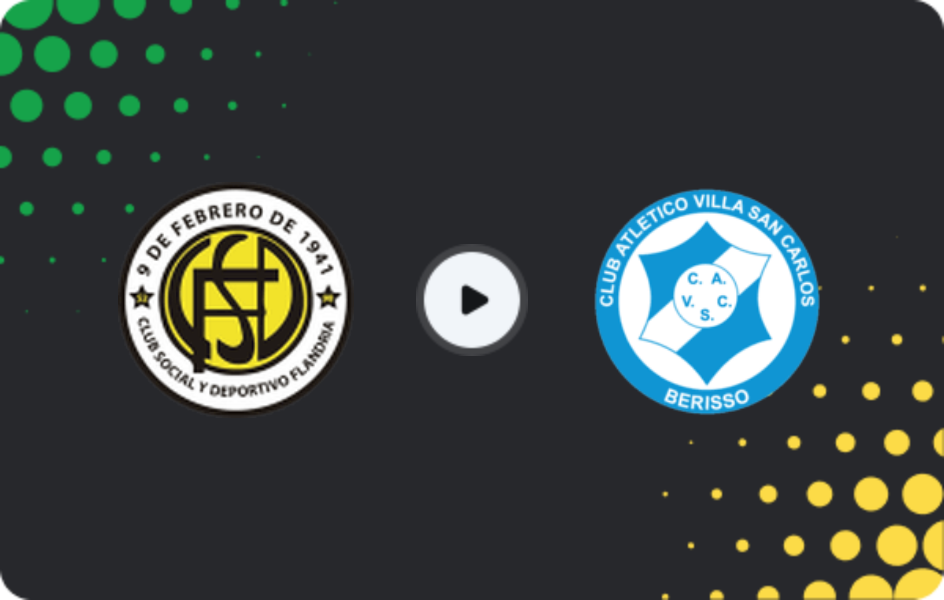 Where to watch Flandria — Villa San Carlos, Primera B Metropolitana, 14.04.2026