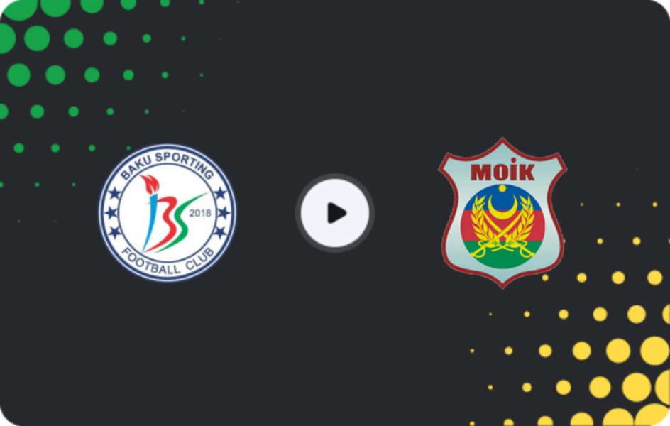 Where to watch Baku Sportinq — MOIK, Birinci Dasta, 08.04.2026