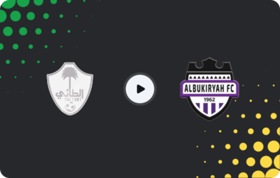 Where to watch Al Taee — Al Bukayriyah, Division 1, 08.04.2026