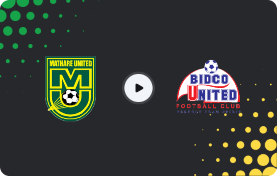 Where to watch Mathare United — Bidco United, Premier League, 10.04.2026