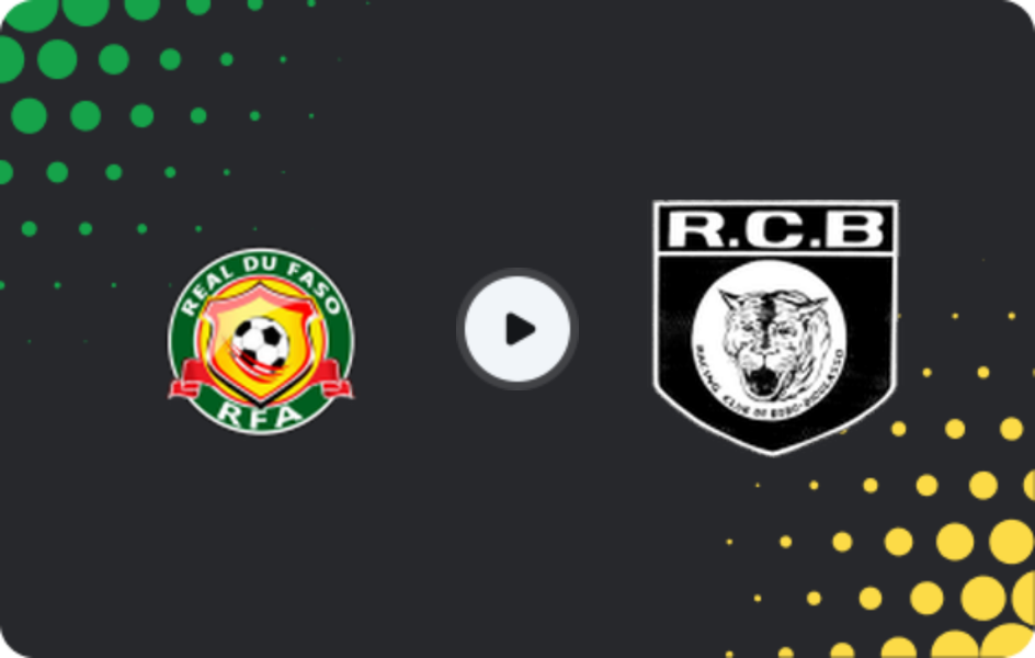 Where to watch Réal du Faso — RC Bobo-Dioulasso, Ligue 1, 03.04.2026