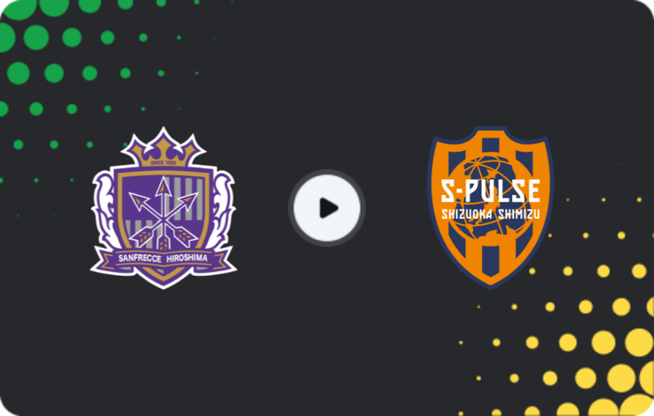 Where to watch Sanfrecce Hiroshima — Shimizu S-pulse, J1 League, 11.04.2026