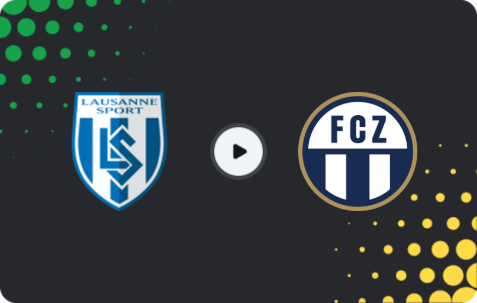 Where to watch Lausanne Sport II — Zürich II, 1. Liga Promotion, 11.04.2026