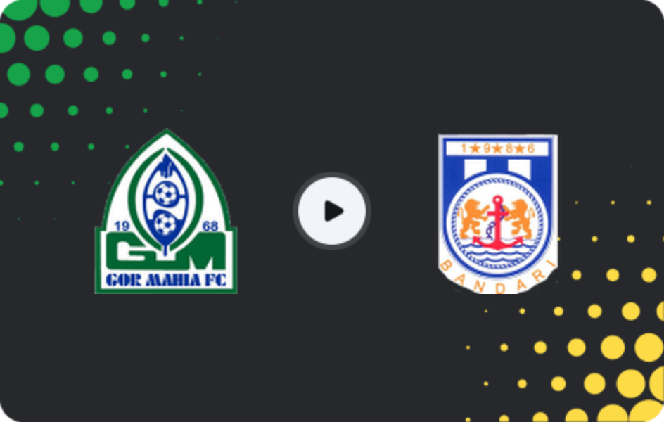Where to watch GOR Mahia — Bandari, Premier League, 11.04.2026