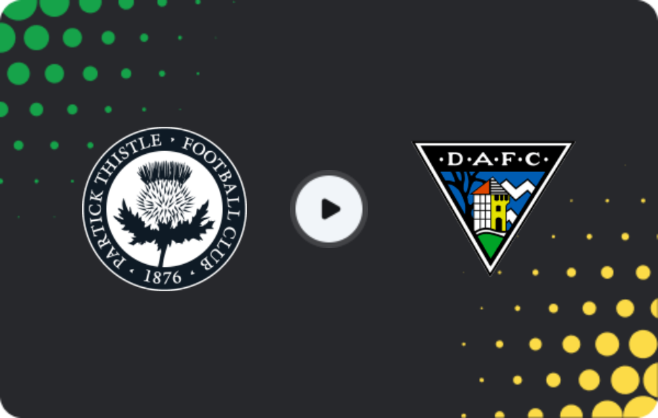 Where to watch Partick — Dunfermline, Championship, 11.04.2026