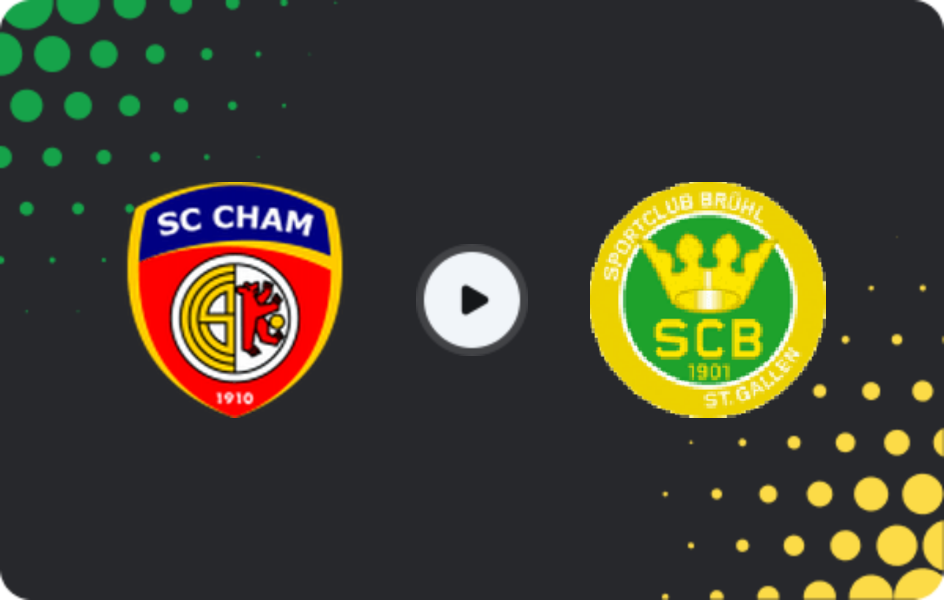 Where to watch Cham — Brühl, 1. Liga Promotion, 11.04.2026
