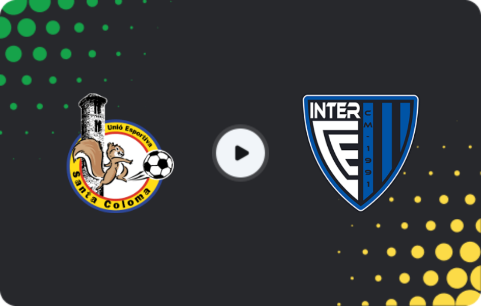 Where to watch UE Santa Coloma — Inter Club d'Escaldes, 1a Divisió, 12.04.2026