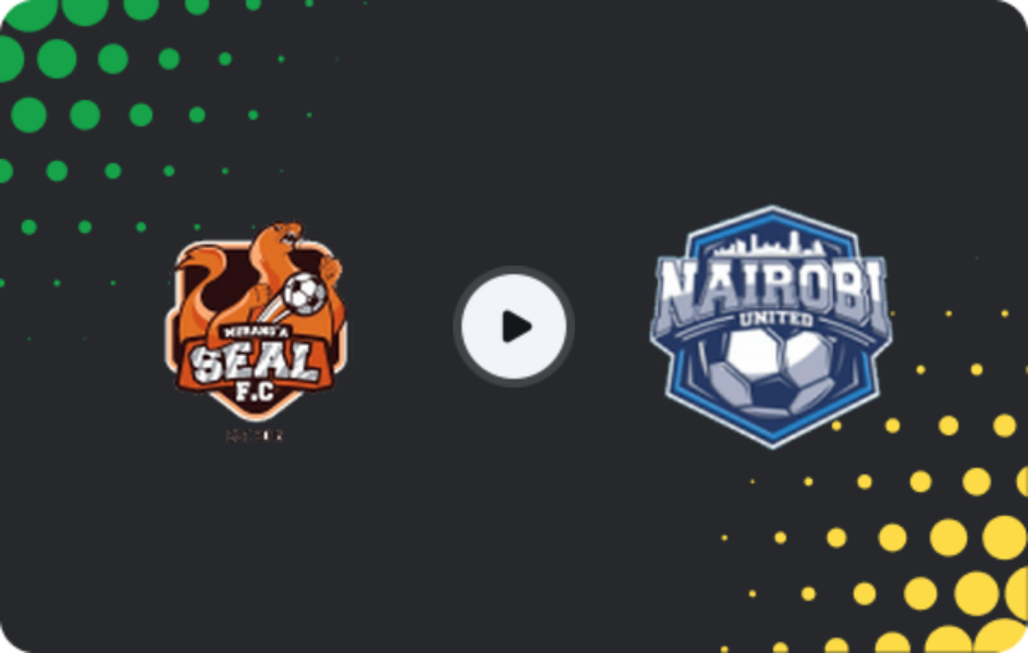 Where to watch Murang'a SEAL — Nairobi United, Premier League, 12.04.2026