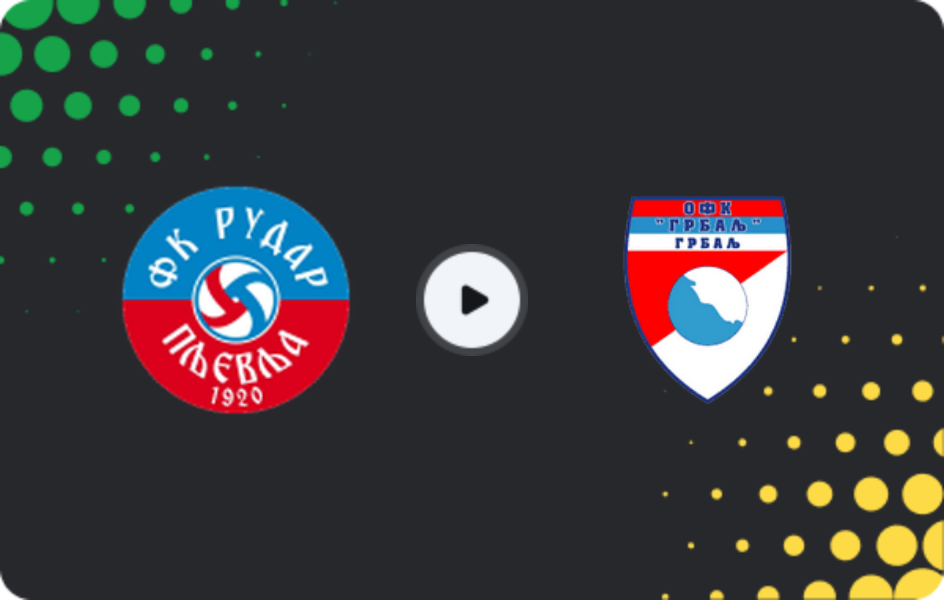 Where to watch Rudar — Grbalj, Second League, 12.04.2026
