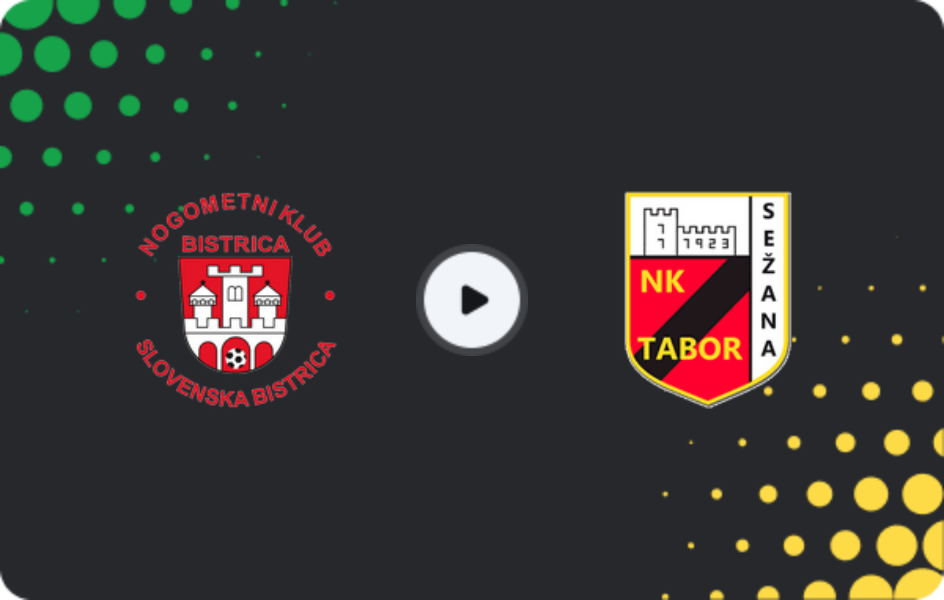 Where to watch Bistrica — Tabor Sežana, 2. SNL, 12.04.2026