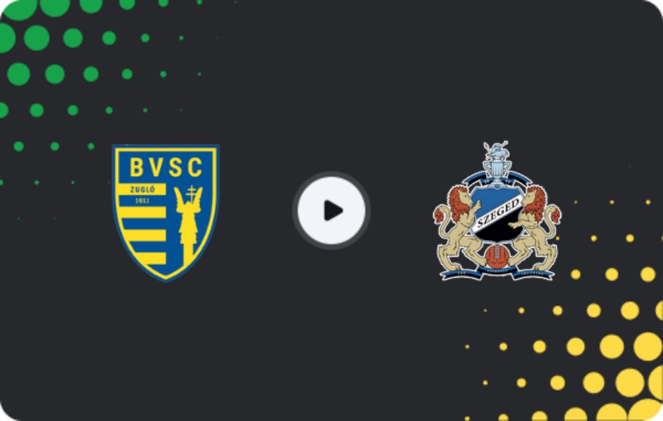 Where to watch BVSC — Szeged 2011, NB II, 12.04.2026