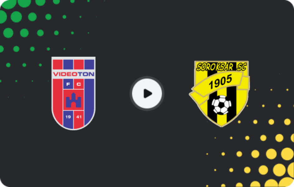 Where to watch Fehérvár FC — Soroksar, NB II, 12.04.2026